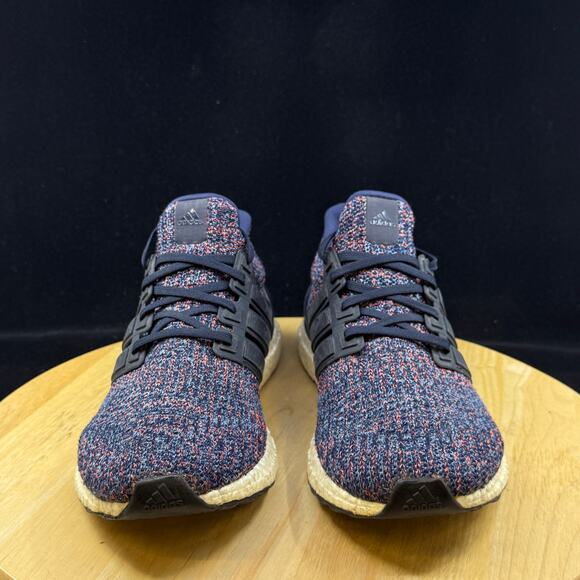 Adidas Men's UltraBoost 4.0 Navy Multi-Color Running Shoes Size 11 - Picture 3 of 10